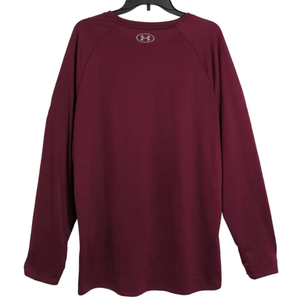 Adidas Boston College Maroon Long Sleeve Top Size 2XL - Picture 2 of 10